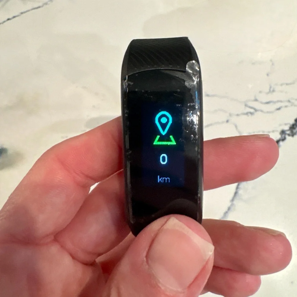 Smart Fitness Tracker – Black (New w/ Protective Film)